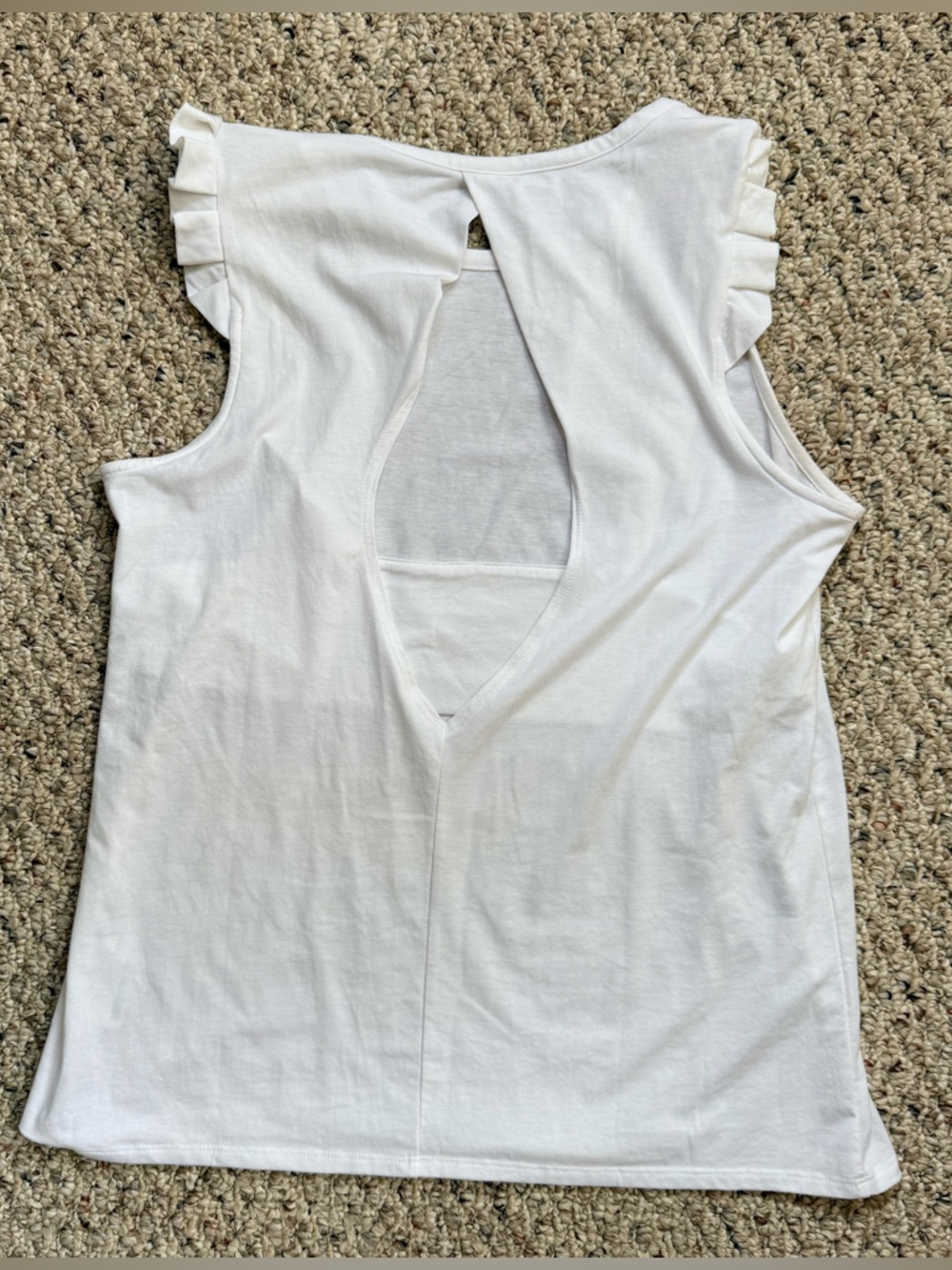Lilly Pulitzer White Luxletic Braxton Tank - Picture 3 of 6
